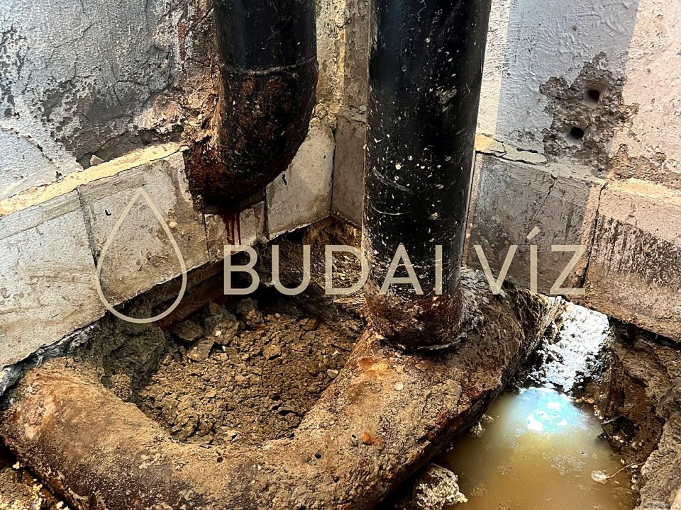 Társasházi csatornahiba feltárása – 4. kép